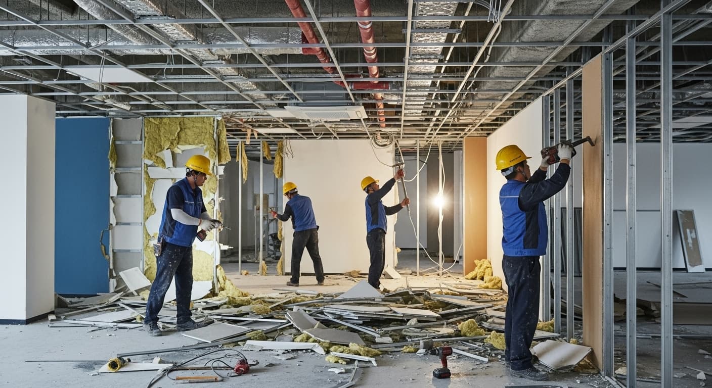 부산·경남·경북 폐업정리 원상복구 작업