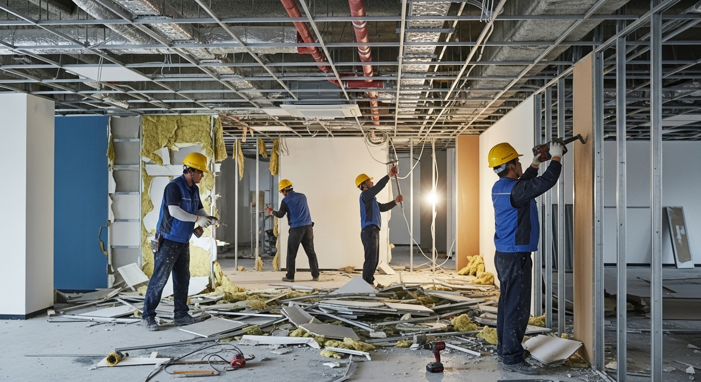 폐업정리 원상복구 및 정리 작업 이미지